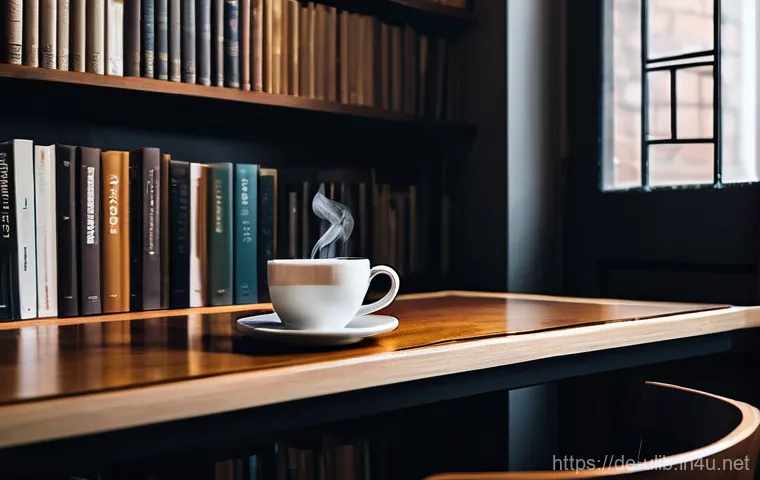 재즈 카페형 도서관 - **Prompt 2: Focused Work Session in an Inspiring "Third Place"**
    A young professional, wearing s...